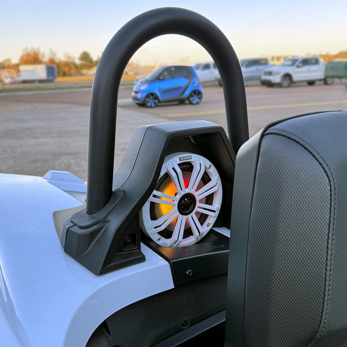 170-SS-B65U SSV Works 2015-2024 Polaris Slingshot Behind the Head 6.5" Speaker Pods (Unloaded)