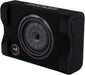 48CVTDF102 KICKER 10" CompVT Subwoofer Single Loaded Down Firing Enclosure 350W RMS 2 Ohm - Pro Audio Center