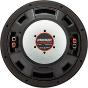 48CWR102 KICKER 10" CompR Subwoofer Sub 400W RMS 2 Ohm DVC - Pro Audio Center