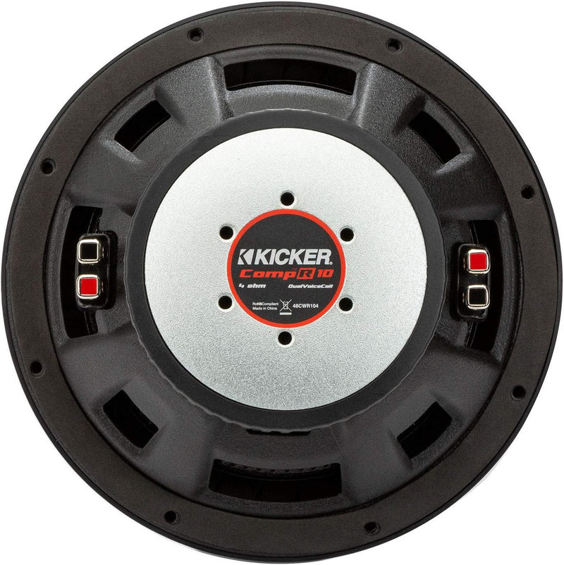 48CWR102 KICKER 10" CompR Subwoofer Sub 400W RMS 2 Ohm DVC - Pro Audio Center