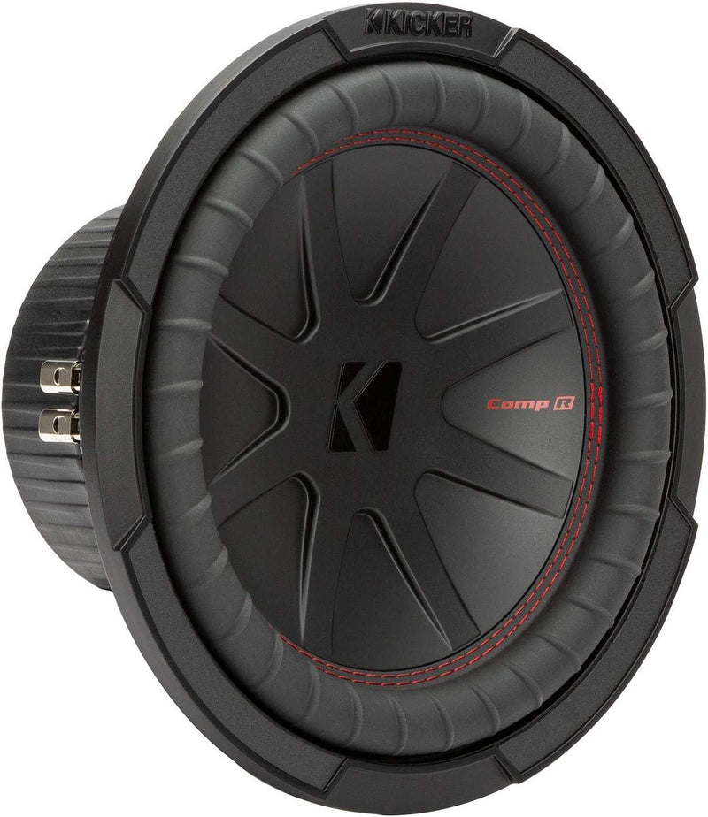 48CWR104 KICKER 10" CompR Subwoofer Sub 400W RMS 4 Ohm DVC - Pro Audio Center