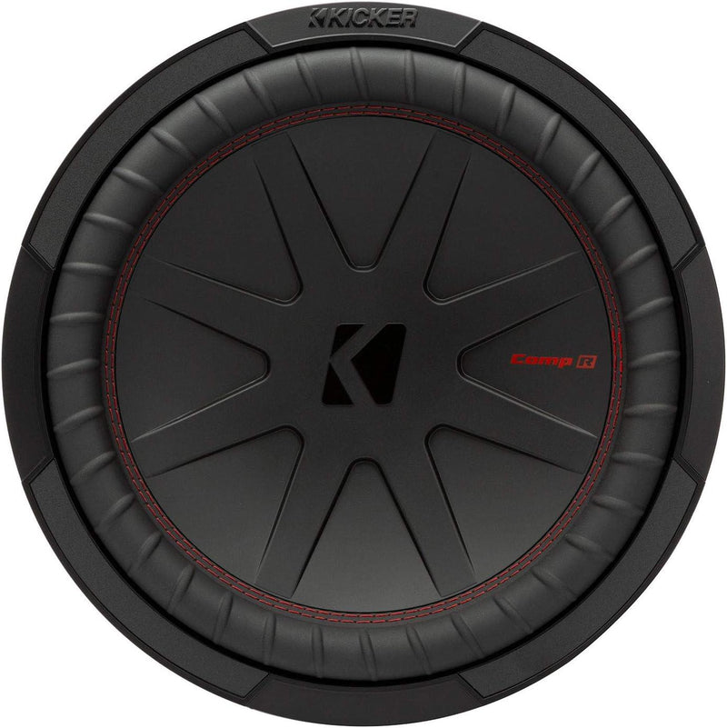 48CWR122 KICKER 12" CompR Subwoofer Sub 500W RMS 2 Ohm DVC - Pro Audio Center