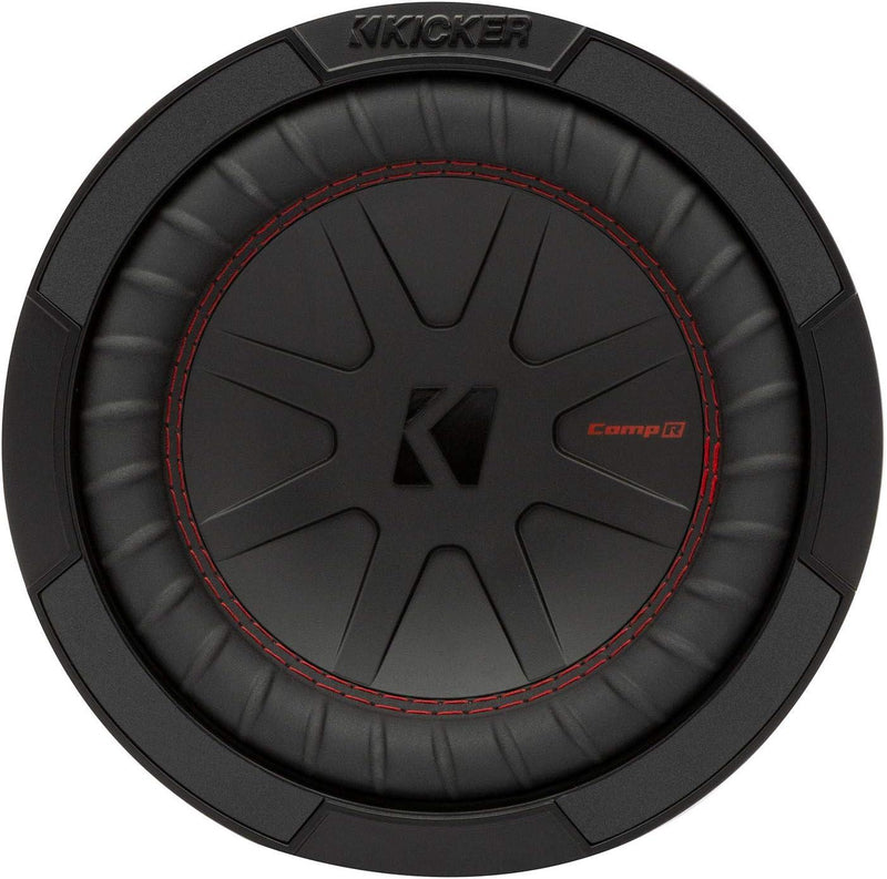 48CWR82 KICKER 8" CompR Subwoofer Sub 300W RMS 2 Ohm DVC - Pro Audio Center