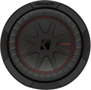 48CWR84 KICKER 8" CompR Subwoofer Sub 300W RMS 4 Ohm DVC - Pro Audio Center