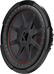 48CWRT122 KICKER 12" CompRT Thin Profile Subwoofer Sub 500W RMS 2 Ohm DVC - Pro Audio Center