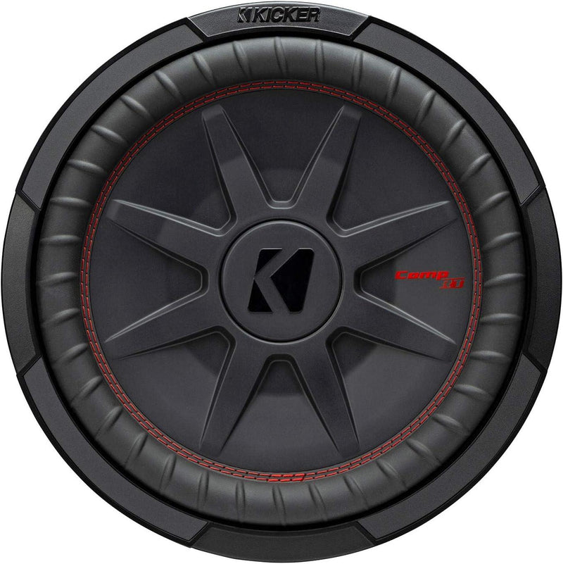 48CWRT124 KICKER 12" CompRT Thin Profile Subwoofer Sub 500W RMS 4 Ohm DVC - Pro Audio Center