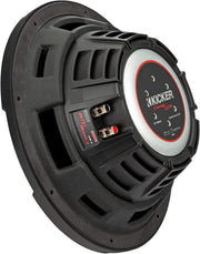 48CWRT124 KICKER 12" CompRT Thin Profile Subwoofer Sub 500W RMS 4 Ohm DVC - Pro Audio Center