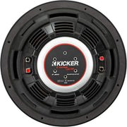 48CWRT124 KICKER 12" CompRT Thin Profile Subwoofer Sub 500W RMS 4 Ohm DVC - Pro Audio Center