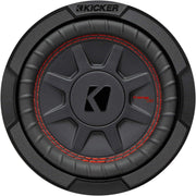 48CWRT672 KICKER 6.75" 6 3/4 inch CompRT Thin Profile Subwoofer Sub 150W RMS 2 Ohm DVC - Pro Audio Center