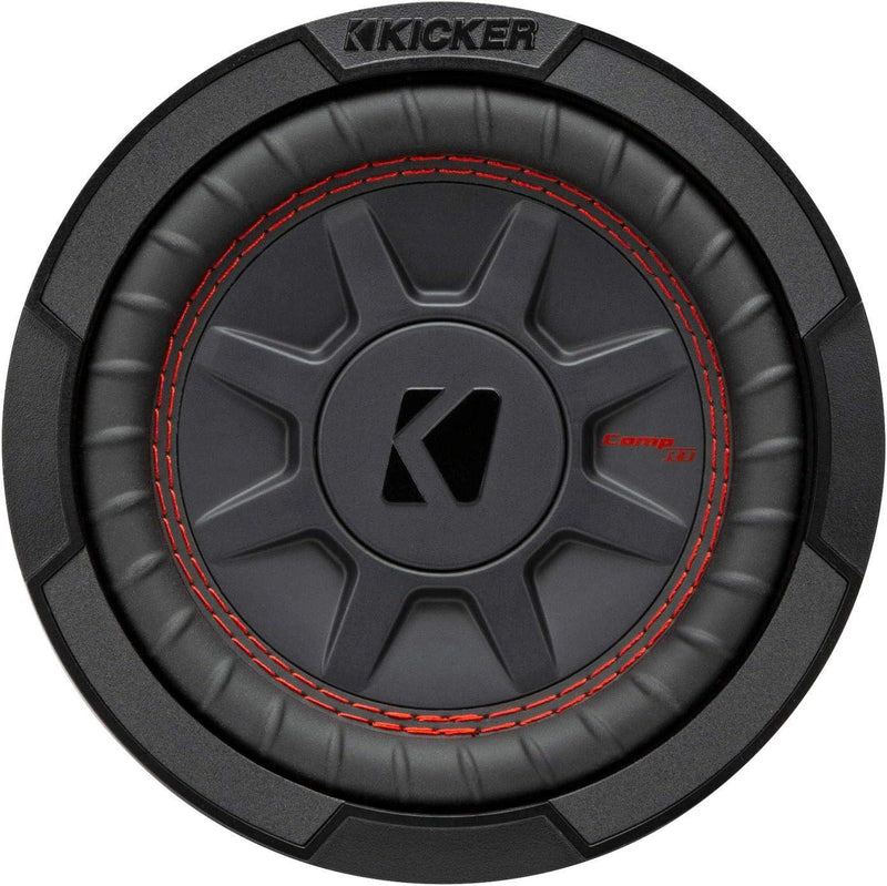 48CWRT672 KICKER 6.75" 6 3/4 inch CompRT Thin Profile Subwoofer Sub 150W RMS 2 Ohm DVC - Pro Audio Center