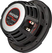 48CWRT674 KICKER 6.75" 6 3/4 inch CompRT Thin Profile Subwoofer Sub 150W RMS 4 Ohm DVC - Pro Audio Center