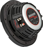 48CWRT82 KICKER 8" CompRT Thin Profile Subwoofer Sub 300W RMS 2 Ohm DVCp - Pro Audio Center