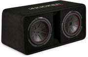 48DCWR102 KICKER 10" CompR Subwoofer Dual Loaded Enclosure Ported 800W RMS 2 Ohm - Pro Audio Center