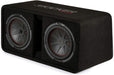 48DCWR102 KICKER 10" CompR Subwoofer Dual Loaded Enclosure Ported 800W RMS 2 Ohm - Pro Audio Center