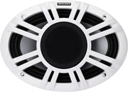 48KMXL694 KICKER KMXL Series 6x9" Inch Marine Horn Loaded Compression Driver w/LEDs Coaxial Speaker 4-Ohm (Pair) - Pro Audio Center
