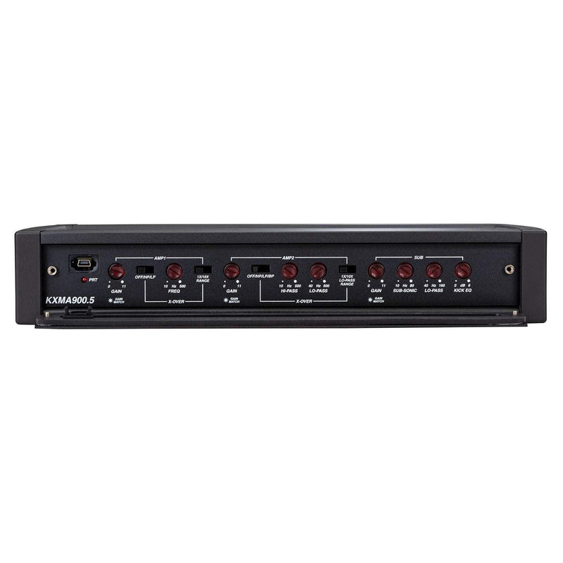 48KXMA9005 KICKER KXMA900.5 900W RMS 4x125/1x400 5-Channel Marine Amplifier - Pro Audio Center