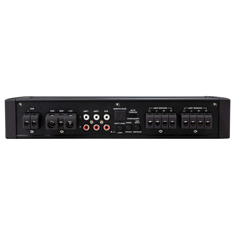 48KXMA9005 KICKER KXMA900.5 900W RMS 4x125/1x400 5-Channel Marine Amplifier - Pro Audio Center