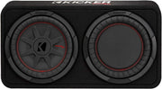 48TCWRT102 KICKER 10" CompRT Subwoofer Single Loaded Enclosure 400W RMS 2 Ohm - Pro Audio Center