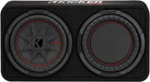 48TCWRT102 KICKER 10" CompRT Subwoofer Single Loaded Enclosure 400W RMS 2 Ohm - Pro Audio Center
