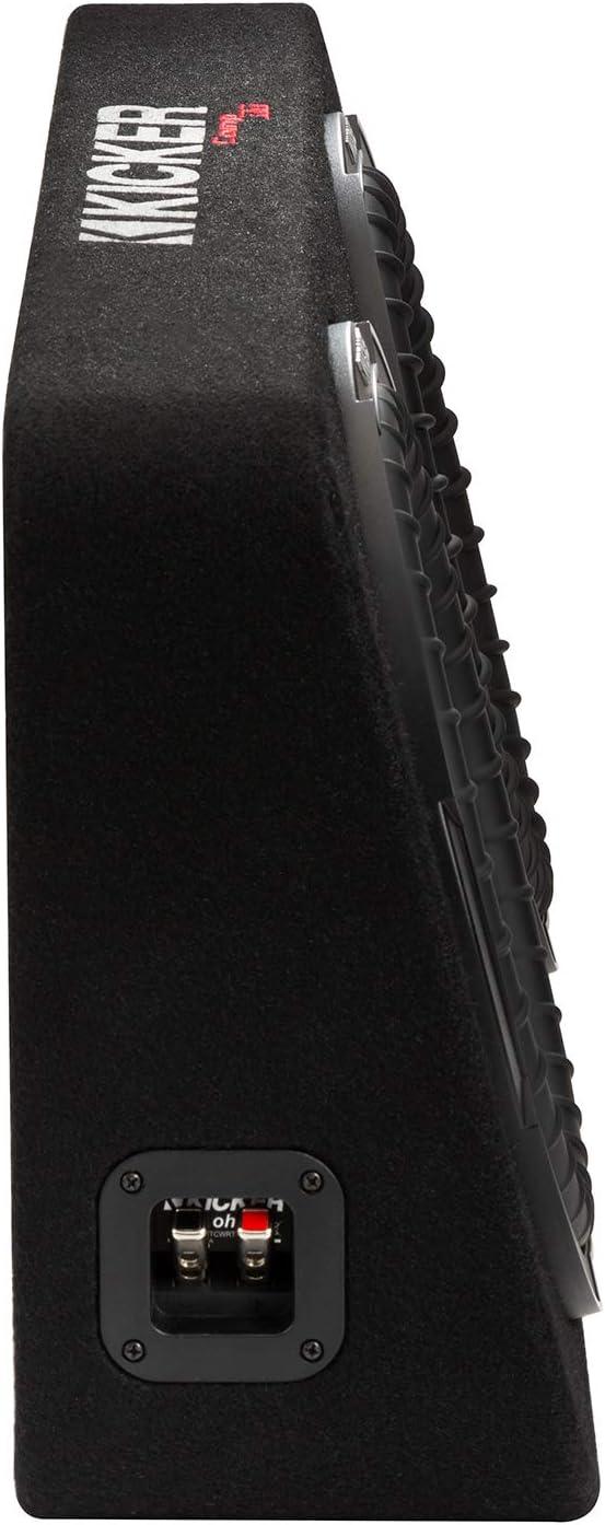 48TCWRT122 KICKER 12" CompRT Subwoofer Single Loaded Enclosure 500W RMS 2 Ohm - Pro Audio Center