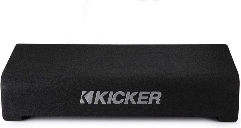 48TRTP102 KICKER 10" CompRT Subwoofer Single Loaded Down Firing Enclosure 400W RMS 2 Ohm - Pro Audio Center