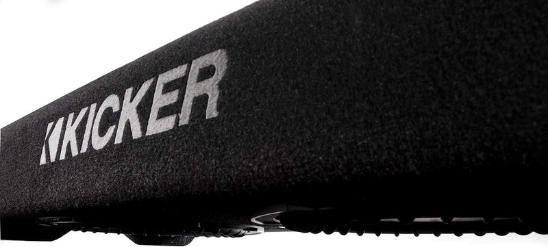 48TRTP102 KICKER 10" CompRT Subwoofer Single Loaded Down Firing Enclosure 400W RMS 2 Ohm - Pro Audio Center