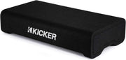 48TRTP122 KICKER 12" CompRT Subwoofer Single Loaded Down Firing Enclosure 500W RMS 2 Ohm - Pro Audio Center