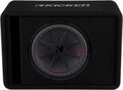 48VCWR122 KICKER 12" CompR Subwoofer Single Loaded Enclosure Ported 500W RMS 2 Ohm - Pro Audio Center