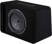 48VCWR122 KICKER 12" CompR Subwoofer Single Loaded Enclosure Ported 500W RMS 2 Ohm - Pro Audio Center