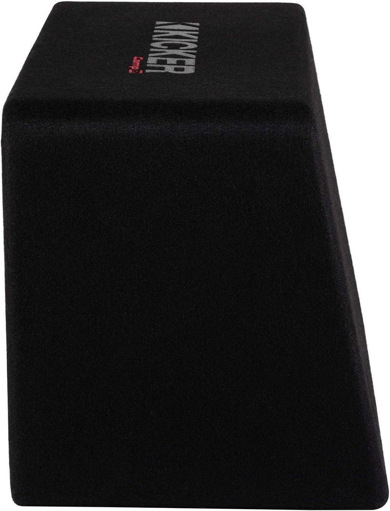 48VCWR122 KICKER 12" CompR Subwoofer Single Loaded Enclosure Ported 500W RMS 2 Ohm - Pro Audio Center