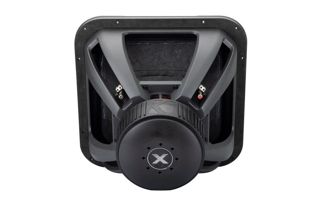 49L7X181 KICKER Solo-X 18" L7X High Excursion SPL Competition Square Subwoofer Sub 2000W RMS 1 Ohm DVC