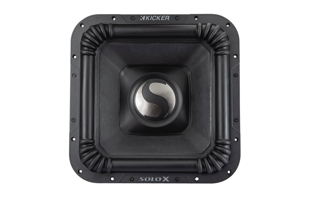 49L7X181 KICKER Solo-X 18" L7X High Excursion SPL Competition Square Subwoofer Sub 2000W RMS 1 Ohm DVC