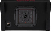 49L7TDF102 KICKER 10" L7T Subwoofer Single Loaded Down Firing Enclosure 500W RMS 2 Ohm - Pro Audio Center
