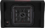 49L7TDF122 KICKER 12" L7T Subwoofer Single Loaded Down Firing Enclosure 600W RMS 2 Ohm - Pro Audio Center