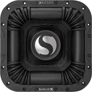 49L7X102 KICKER Solo-X 10" L7X High Excursion SPL Competition Square Subwoofer Sub 2000W RMS 2 Ohm DVC - Pro Audio Center