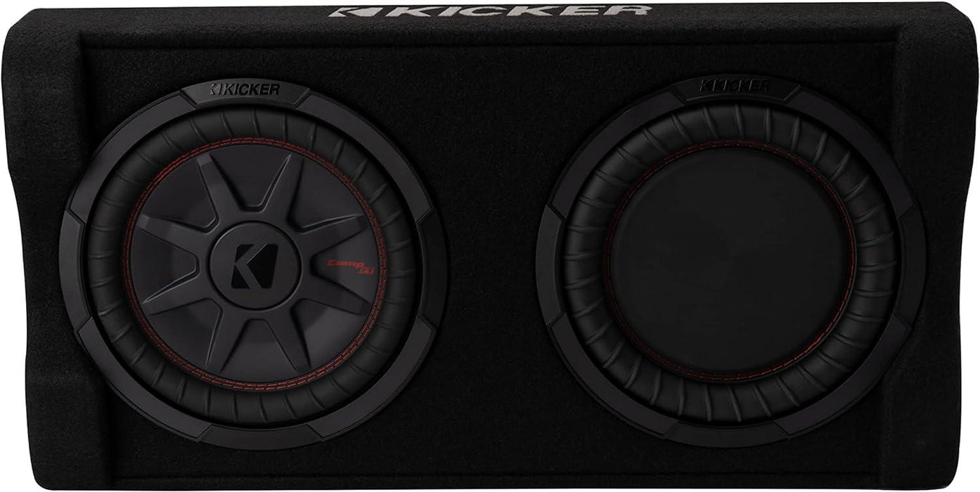 49PTRTP10 KICKER Powered 10" Subwoofer 400W RMS Powered Down Firing Loaded Enclosure - Pro Audio Center