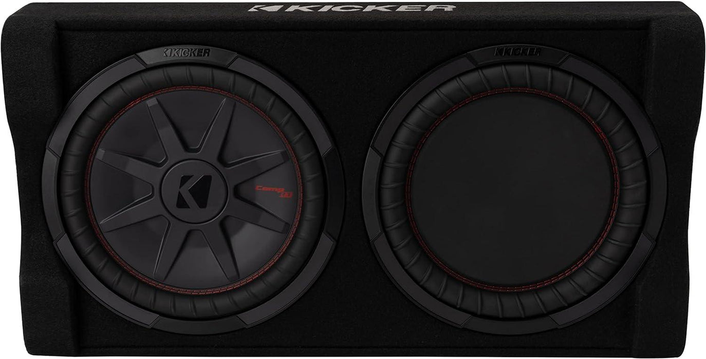 49PTRTP12 KICKER Powered 12" Subwoofer 500W RMS Powered Down Firing Loaded Enclosure - Pro Audio Center