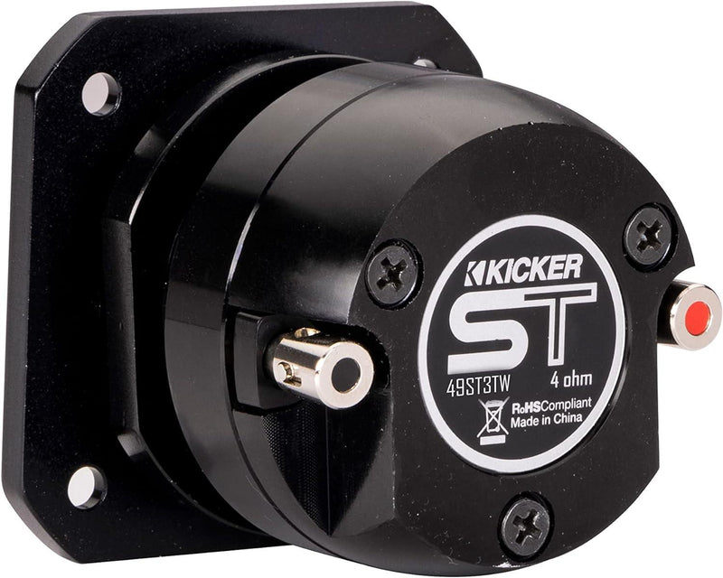 49ST3TW KICKER Street Series 1" Inch Bullet Super Tweeter SPL Competition Grade PA Pro Sound High Output 4 Ohm (Single) - Pro Audio Center