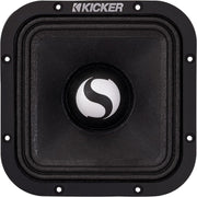 49ST7MR4 KICKER Street Series 7" Square Midrange Driver 250W RMS 500W Peak SPL Competition Grade PA Pro Sound High Output 4 Ohm (Pair) - Pro Audio Center