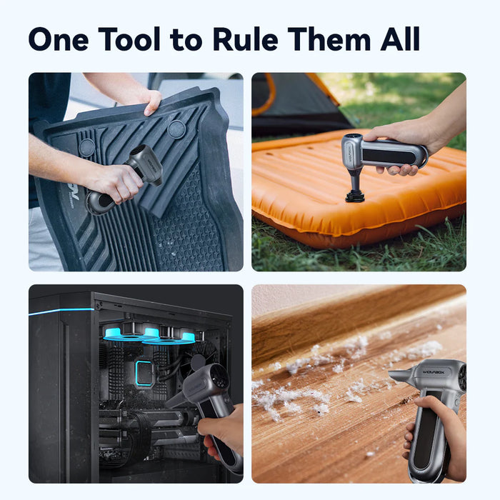 Super-Power-Turbofan-1 Wolfbox Compressed Air Duster - Super Power Electric Air Duster 150,000 RPM 185MPH 70CFM 6000mAh USB-C Rechargeable