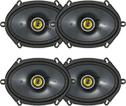 Kicker 46CSC684 CS Series 6x8 coaxial car speakers 4 pack two pairs