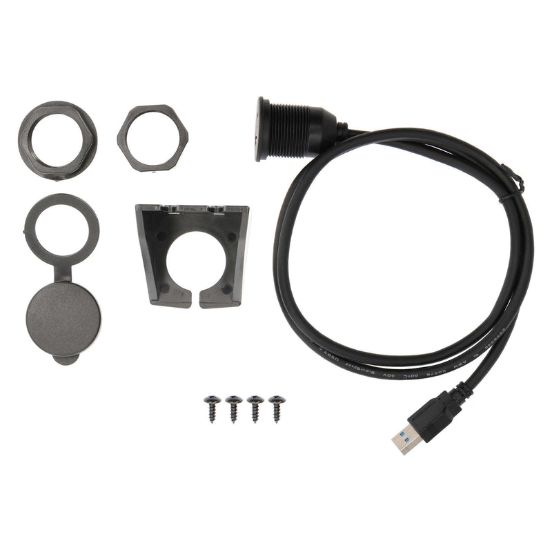 IBR116 METRA USB Pass Through Extension Flush Mount - USB Female to USB Male (3ft)