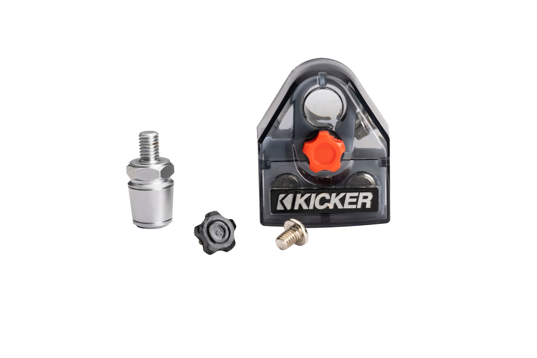 50BT4S KICKER Warhorse WXA Series Positive/Negative Battery Terminal with Side Post Adapter, 4 Output