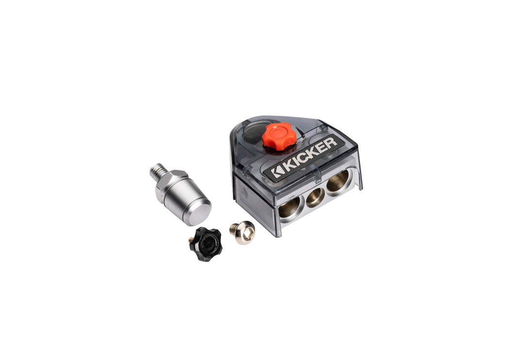 50BT4S KICKER Warhorse WXA Series Positive/Negative Battery Terminal with Side Post Adapter, 4 Output