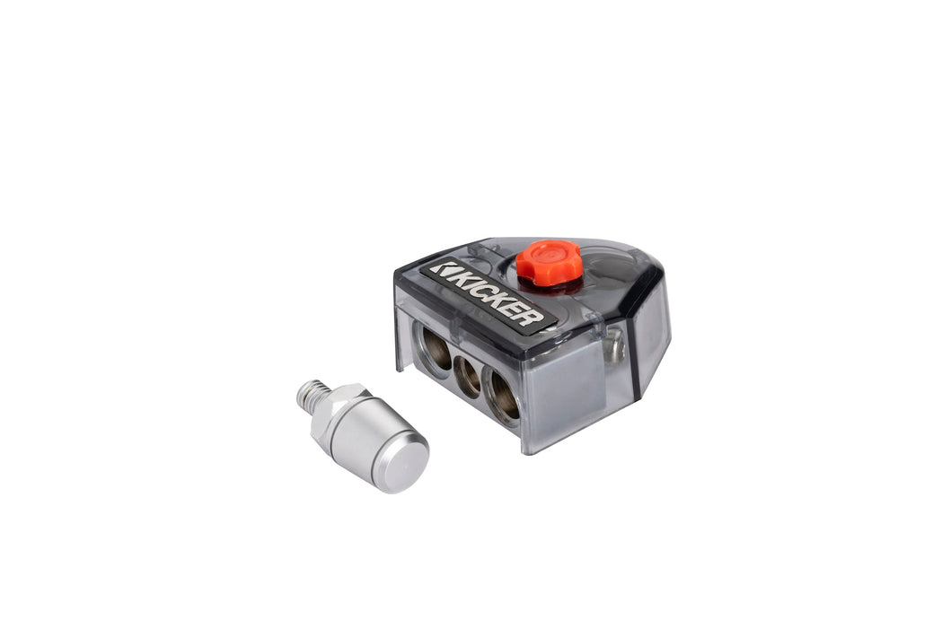 50BT4S KICKER Warhorse WXA Series Positive/Negative Battery Terminal with Side Post Adapter, 4 Output