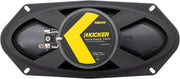 50CSC4104 KICKER CS Series 4x10" Coaxial 2 Way Speakers 75W RMS 225W Peak 4 Ohm Car Audio (Pair) - Pro Audio Center