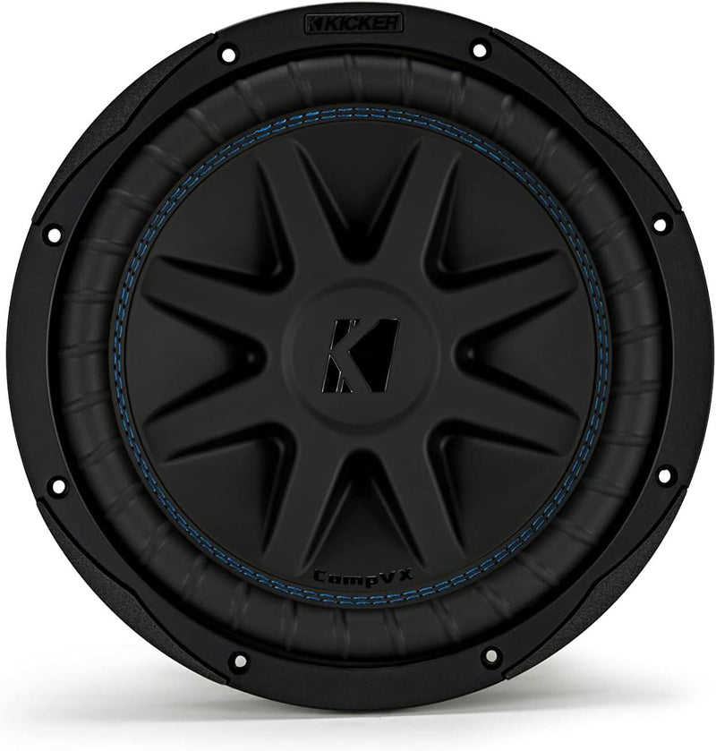 50CVX104 KICKER 10" CompVX Subwoofer Sub 600W RMS 4 Ohm DVC - Pro Audio Center