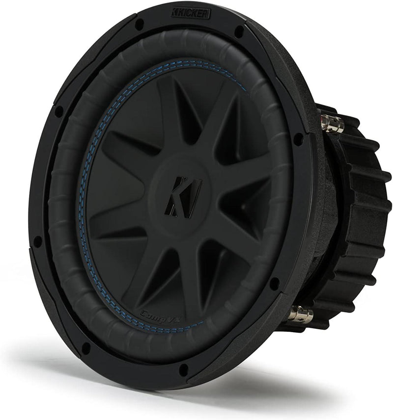 50CVX104 KICKER 10" CompVX Subwoofer Sub 600W RMS 4 Ohm DVC - Pro Audio Center