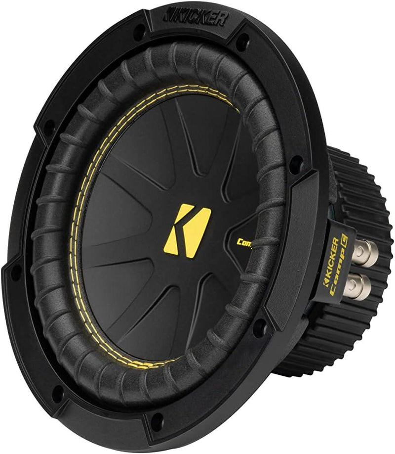 50CWCD84 KICKER 8" CompC Subwoofer Sub 200W RMS 4 Ohm DVC - Pro Audio Center