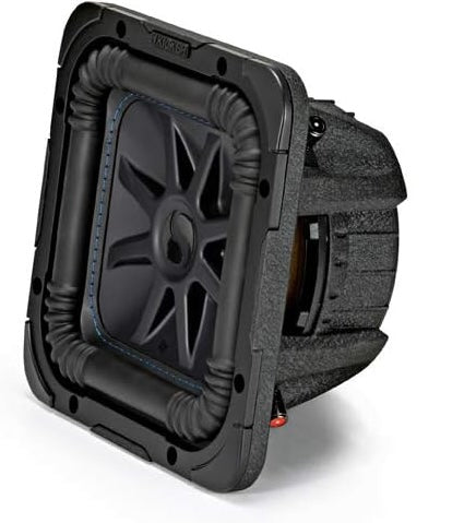 44L7S84 KICKER 8" L7S Solo-Baric Square Subwoofer Sub 450W RMS 4 Ohm DVC